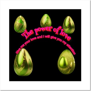 The power of love Posters and Art